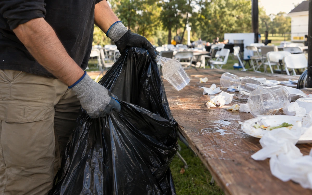 Event cleanup contractor